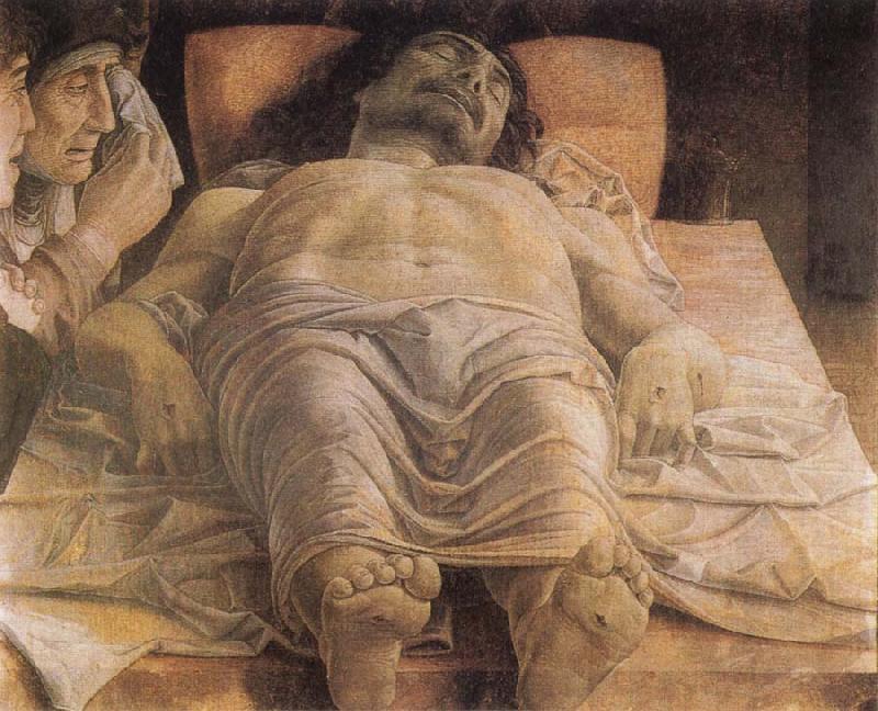 MANTEGNA, Andrea Dead Christ oil painting image